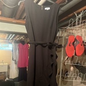 Calvin Klein Black Sleeveless Dress